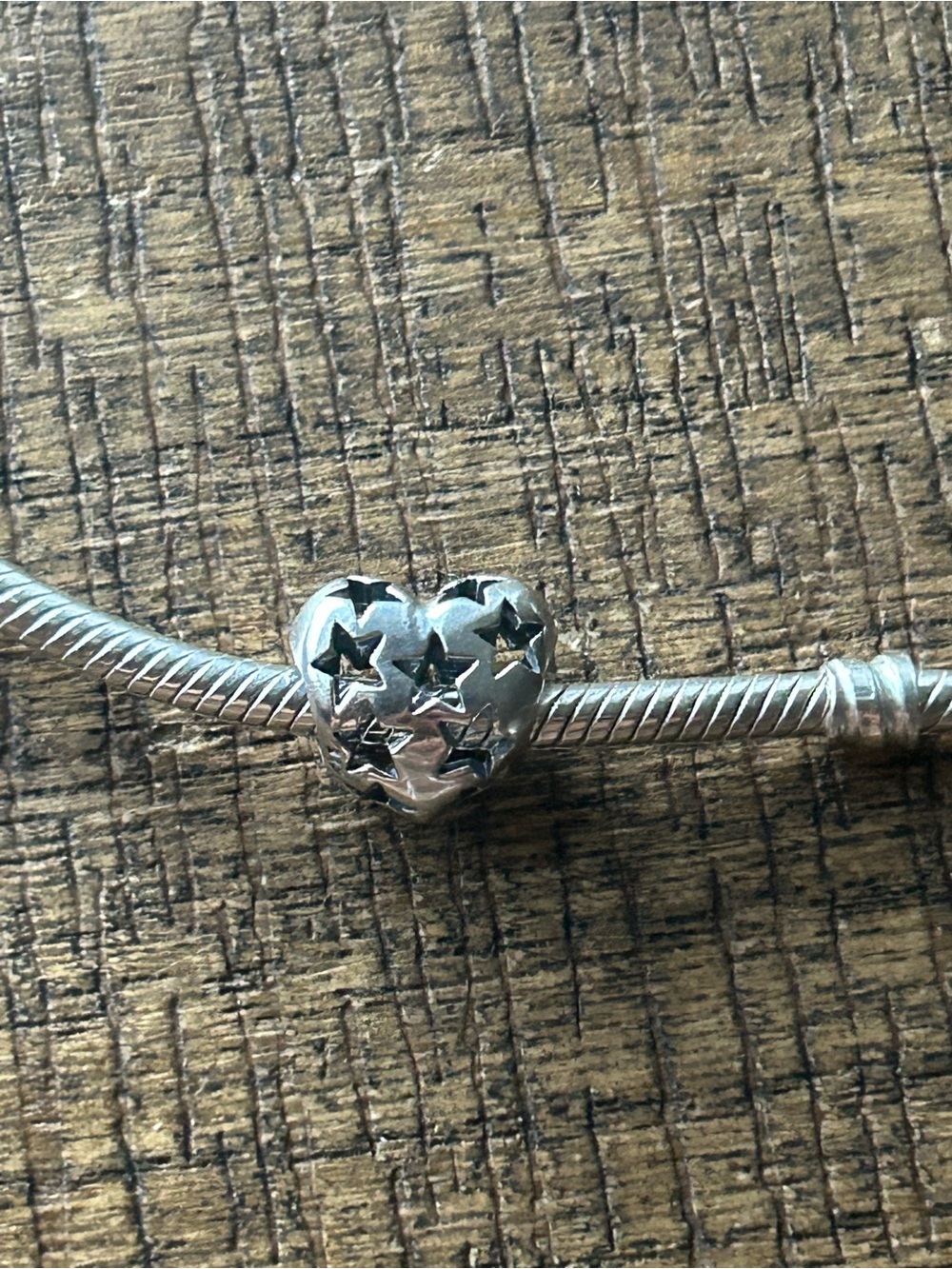 Pandora starry heart charm